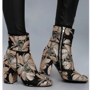 Steve Madden Golde Sequin Booties